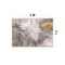 World Rug Gallery Bari Contemporary Abstract Art Area Rug 2'x3' Yellow 4055YELLOW2X3 - alternate 7